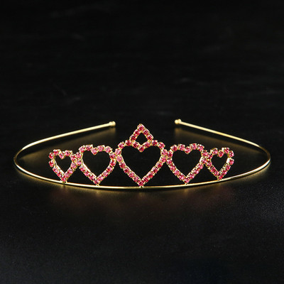 Tiara de Cristal Printesa Copii Fete Mireasa Bal de nastere Coroana de nunta Accesorii de par Bijuterii