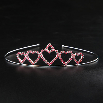 Tiara de Cristal Printesa Copii Fete Mireasa Bal de nastere Coroana de nunta Accesorii de par Bijuterii