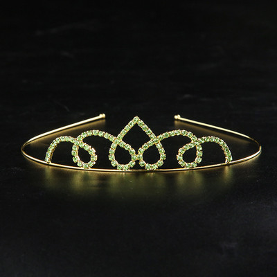 Tiara de Cristal Printesa Copii Fete Mireasa Bal de nastere Coroana de nunta Accesorii de par Bijuterii