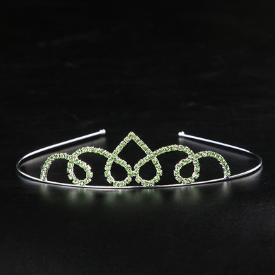 Tiara de Cristal Printesa Copii Fete Mireasa Bal de nastere Coroana de nunta Accesorii de par Bijuterii