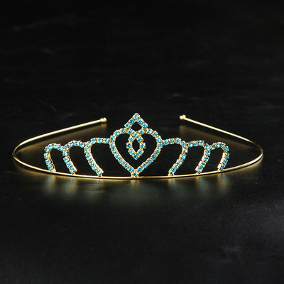 Tiara de Cristal Printesa Copii Fete Mireasa Bal de nastere Coroana de nunta Accesorii de par Bijuterii