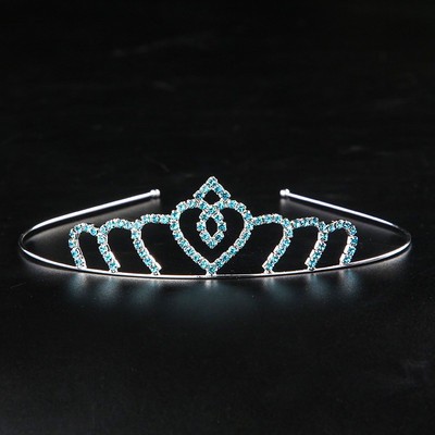 Tiara de Cristal Printesa Copii Fete Mireasa Bal de nastere Coroana de nunta Accesorii de par Bijuterii