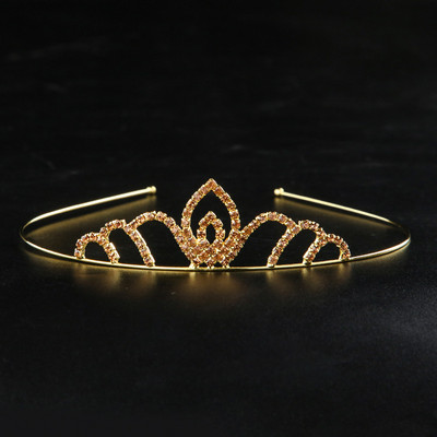 Tiara de Cristal Printesa Copii Fete Mireasa Bal de nastere Coroana de nunta Accesorii de par Bijuterii