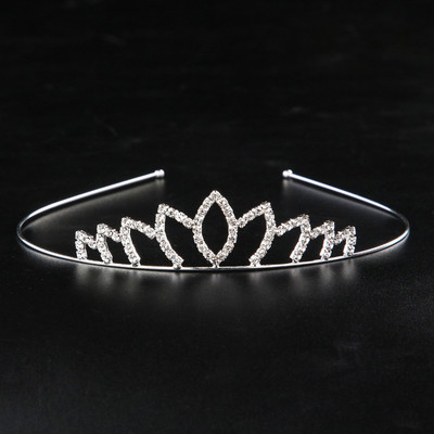 Tiara de Cristal Printesa Copii Fete Mireasa Bal de nastere Coroana de nunta Accesorii de par Bijuterii