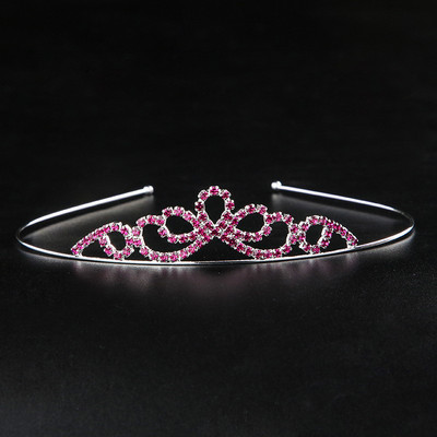 Tiara de Cristal Printesa Copii Fete Mireasa Bal de nastere Coroana de nunta Accesorii de par Bijuterii