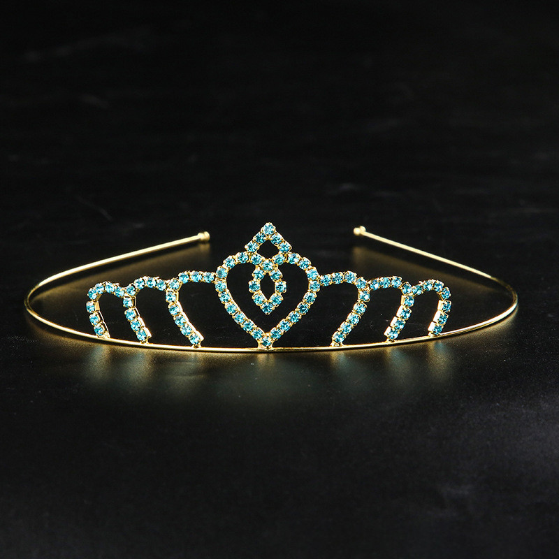Tiara de Cristal Printesa Copii Fete Mireasa Bal de nastere Coroana de nunta Accesorii de par Bijuterii