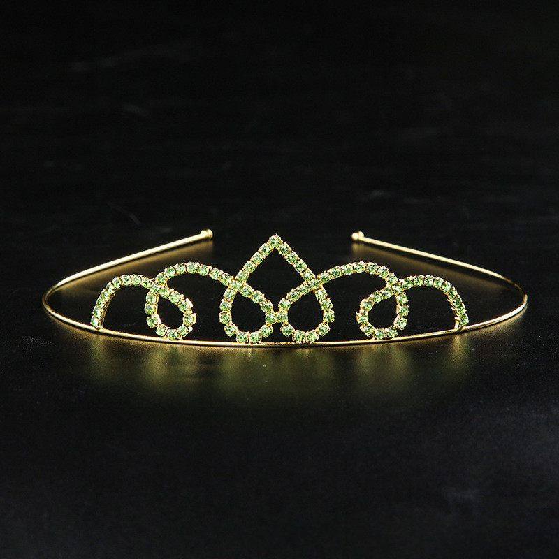Tiara de Cristal Printesa Copii Fete Mireasa Bal de nastere Coroana de nunta Accesorii de par Bijuterii