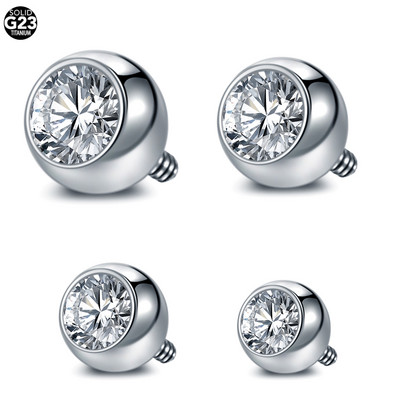 5 buc titan, filet intern și extern, piercing pentru piercing pentru piercing, bilă, buză, sprânceană, nas, limbă, ureche, tragus, burtă