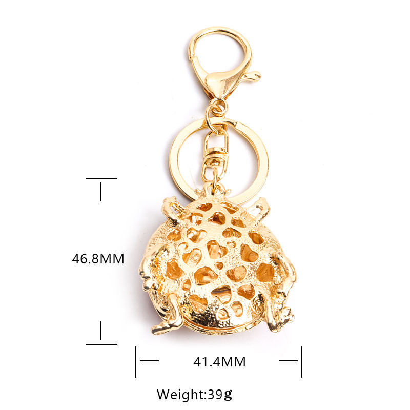 Breloc cu strasuri cu gărgăriță drăguță pentru femei, geantă de cristal emailat, breloc cu pandantiv, breloc pentru mașină, copii, prieteni, cadouri de aniversare