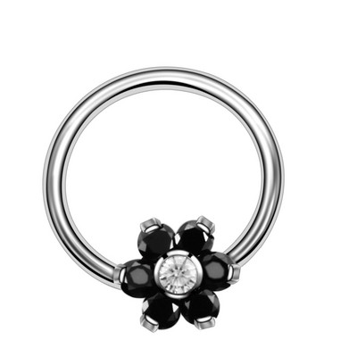 1PC G23 Cristal de titan Inele de mărgele captive Inele pentru nas Inele pentru cartilajul urechii Piercing pentru buze CBR Bijuterii sexy pentru corp 16g