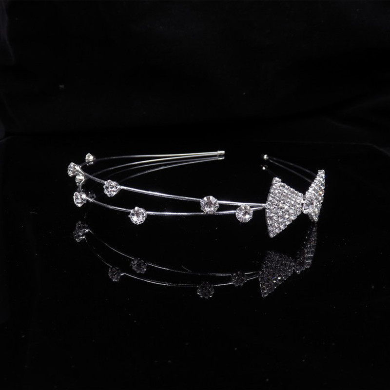 Noua printesa Crystal Tiara Fundita Bentita Copii Fete Dragoste Mireasa Nunta Bal Coroana Partide Accesorii Accesorii pentru par