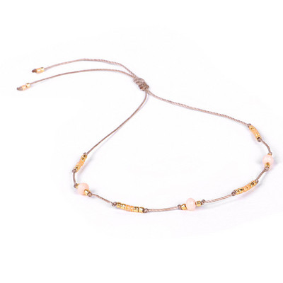 Huitan Boho Snur de gleznă colorată pentru femei Brățară simplă de gleznă desculță, lanț pentru picioare, cadou de aniversare, bijuterii noi