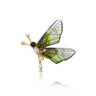 Moda Insecte Retro Picurare Ulei Libelula Corsaj Strass Albină Doamnă Broșă Cristal Pin Accesorii pentru Femei