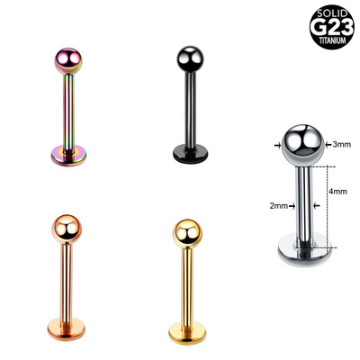 5 buc. Titan Labret Helix Tragus Piercing Clip fals pe nas Inele Stud Cercei nariz Cartilage Septum Inele Piercing Bijuterii