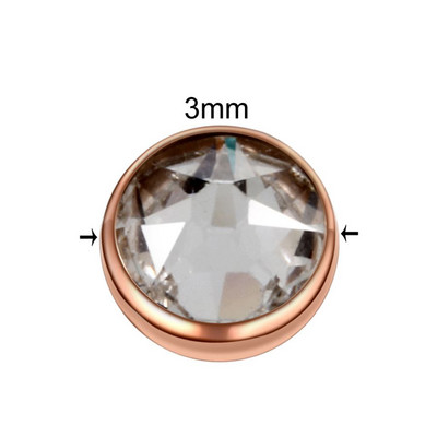 10 kom/lot Titanium Piercing Mikro Dermalno sidro Vrh Okrugli dragulj Skin Diver Implant Skin Diver ukrašen draguljima Hide in Skin Dodatak za tijelo Nakit