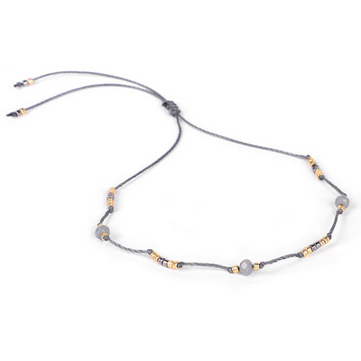 Huitan, design nou, mărgele reglabile, cu fir de ceară, gleznă pentru femei, brățară de gleznă cu șnur colorat boem, cadou pentru fată, bijuterii de plajă