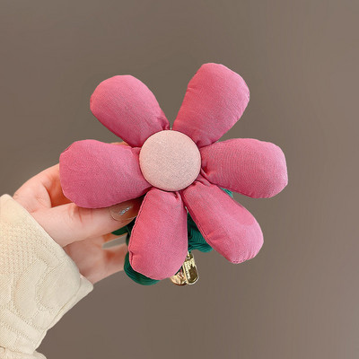 Moda coreeană 2022 de vară, țesătură, flori, scronchies pentru fete, drăguțe, frânghii de păr, dulci, banda de cauciuc, inel de păr, accesorii de păr pentru femei