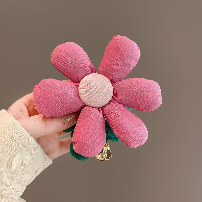 Moda coreeană 2022 de vară, țesătură, flori, scronchies pentru fete, drăguțe, frânghii de păr, dulci, banda de cauciuc, inel de păr, accesorii de păr pentru femei