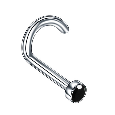 10 buc/lot piercing genital din titan Inele inel pentru nas CZ bijuterie șurub nas Stud nas os nară cercel sept Piercing bijuterii