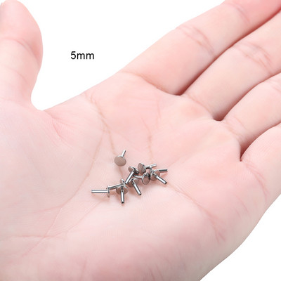 10 buc/lot G23 titan Push-in Labret Lip Bar ureche Tragus cercei de înlocuire Flat Bar fără fir Labret Post Bijuterii pentru corp 16G