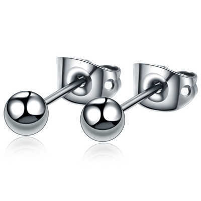 2 buc/lot G23 titan închizătoare tip fluture push ureche tragus helix piercing punk ureche cercei piercing moda fete bijuterii