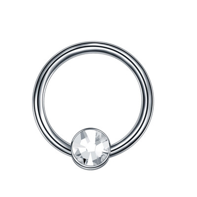 1PC G23 titan cu bijuterie plată CBR Ball BCR Helix Piercing Septum Piercing Inele pentru nas Labret Inele pentru buze Piercing Bijuterii pentru corp 16G