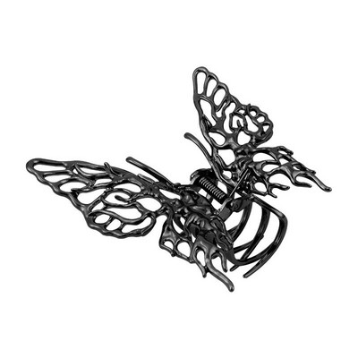 2022 m. naujojo korėjietiško stiliaus, minimalistinio drugelio plaukų segtukas, metalinis krabų segtukas, ryklio žnyplės plaukų segtukas moterims, mergaičių pankų plaukų aksesuarai