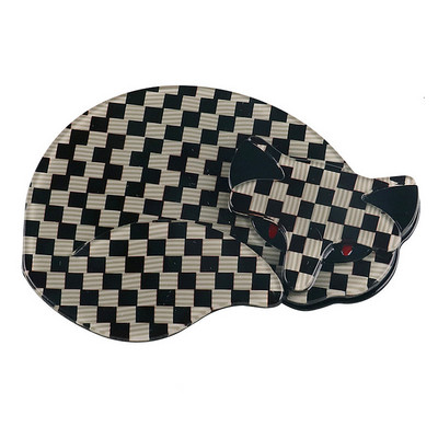 Fish Sheep Broșă mare vulpe pisică din acril pentru femei de modă desene animate din plastic animale ace și broșe insigne cămașă femeie bijuterii