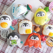 Brelocuri drăguțe cu geantă pentru monede Brelocuri păpuși pinguin din desene animate Brelocuri utile pentru depozitare pentru fete Cadou 2022 Breloc cu design nou