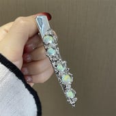 Agrafă cu piatră de lună strălucitoare Agrafă pentru păr Bijuterii pentru păr Banane Barote Accesorii pentru păr Coafura DIY