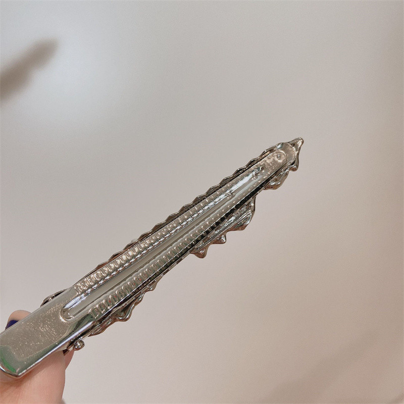 Agrafă cu piatră de lună strălucitoare Agrafă pentru păr Bijuterii pentru păr Banane Barote Accesorii pentru păr Coafura DIY