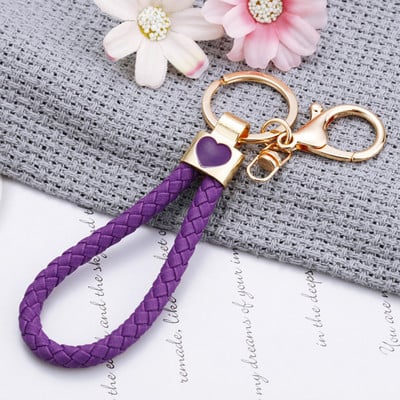 Νέο χαριτωμένο Rhinestone Simulation Fruit Small Lemon Keychain Cartoon Γυναικεία τσάντα αυτοκινήτου Δαχτυλίδι μπρελόκ K5121