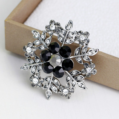 Imitatie Pietre Pretioase Cristal Flori Brose Ace Brose Mari De Nunta Vintage Buchet Pentru Femei Accesorii Rochii