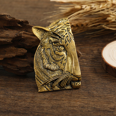 Morkopela Broșe noi de epocă drăguț cu tigru, animale vii, broșă leopard, ace, bijuterii pentru bărbați și femei, prieteni, cadouri de Crăciun