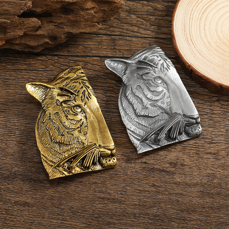 Morkopela Broșe noi de epocă drăguț cu tigru, animale vii, broșă leopard, ace, bijuterii pentru bărbați și femei, prieteni, cadouri de Crăciun