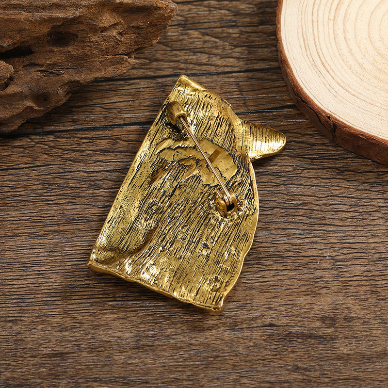 Morkopela Broșe noi de epocă drăguț cu tigru, animale vii, broșă leopard, ace, bijuterii pentru bărbați și femei, prieteni, cadouri de Crăciun