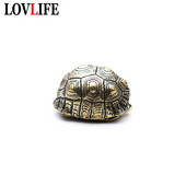 Pandantive cu clopoței din coajă de țestoasă din alamă de epocă pentru breloc, bijuterii, norocos, Feng Shui, bricolaj, agățat, șnur, accesorii, brelocuri broaște țestoasă