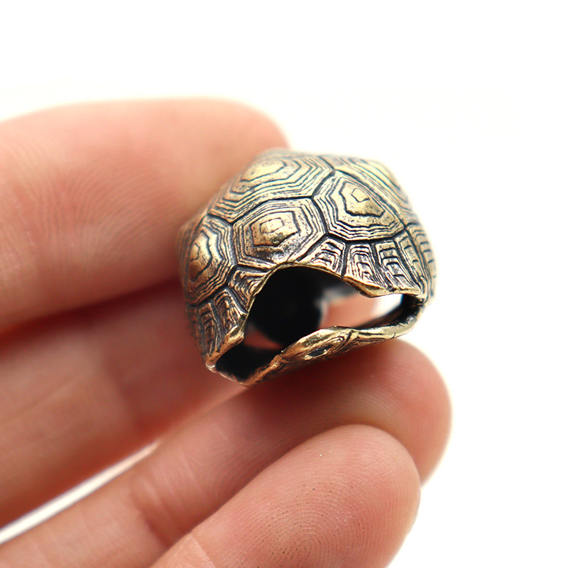 Pandantive cu clopoței din coajă de țestoasă din alamă de epocă pentru breloc, bijuterii, norocos, Feng Shui, bricolaj, agățat, șnur, accesorii, brelocuri broaște țestoasă