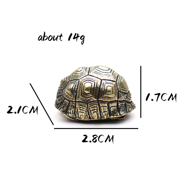 Pandantive cu clopoței din coajă de țestoasă din alamă de epocă pentru breloc, bijuterii, norocos, Feng Shui, bricolaj, agățat, șnur, accesorii, brelocuri broaște țestoasă