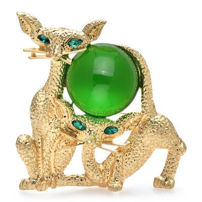 Wuli&baby Broșe noi pentru pisici din rășină pentru femei, minge de joacă în 2 culori, pisici, animale de companie, broșă de petrecere cauzală, cadouri