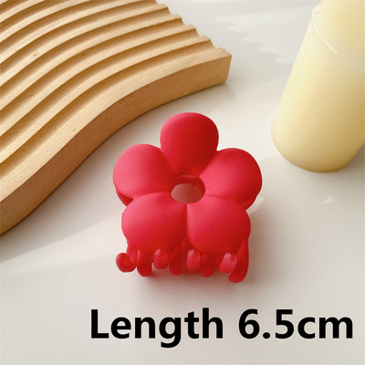 NOU Moda Coreeană Culoarea Bomboanelor Floare Ac de păr Arc Acrilic Agrafe mari pentru gheare de păr pentru femei Fete Accesorii pentru păr Cadouri