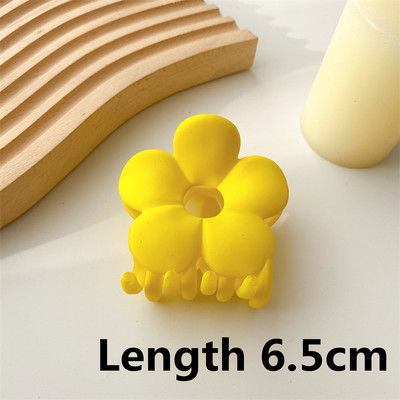 NOU Moda Coreeană Culoarea Bomboanelor Floare Ac de păr Arc Acrilic Agrafe mari pentru gheare de păr pentru femei Fete Accesorii pentru păr Cadouri