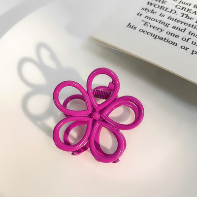 NOU Moda Coreeană Culoarea Bomboanelor Floare Ac de păr Arc Acrilic Agrafe mari pentru gheare de păr pentru femei Fete Accesorii pentru păr Cadouri