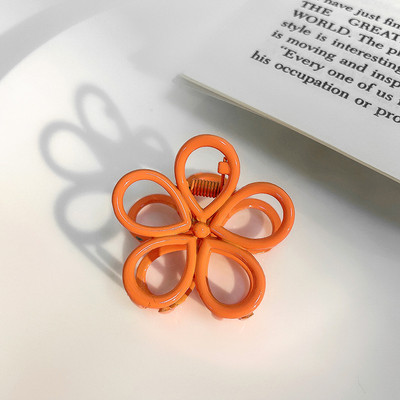 NOU Moda Coreeană Culoarea Bomboanelor Floare Ac de păr Arc Acrilic Agrafe mari pentru gheare de păr pentru femei Fete Accesorii pentru păr Cadouri