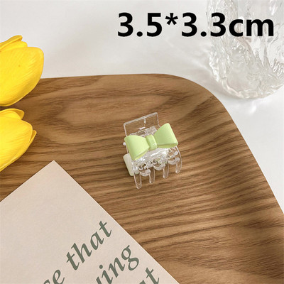 NOU Moda Coreeană Culoarea Bomboanelor Floare Ac de păr Arc Acrilic Agrafe mari pentru gheare de păr pentru femei Fete Accesorii pentru păr Cadouri