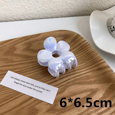 NOU Moda Coreeană Culoarea Bomboanelor Floare Ac de păr Arc Acrilic Agrafe mari pentru gheare de păr pentru femei Fete Accesorii pentru păr Cadouri