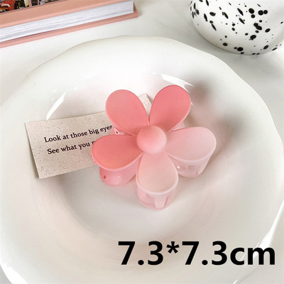 NOU Moda Coreeană Culoarea Bomboanelor Floare Ac de păr Arc Acrilic Agrafe mari pentru gheare de păr pentru femei Fete Accesorii pentru păr Cadouri