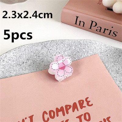 NOU Moda Coreeană Culoarea Bomboanelor Floare Ac de păr Arc Acrilic Agrafe mari pentru gheare de păr pentru femei Fete Accesorii pentru păr Cadouri