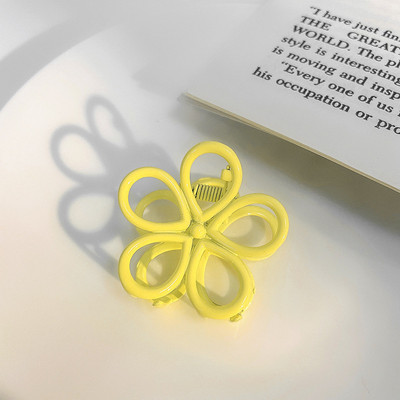 NOU Moda Coreeană Culoarea Bomboanelor Floare Ac de păr Arc Acrilic Agrafe mari pentru gheare de păr pentru femei Fete Accesorii pentru păr Cadouri