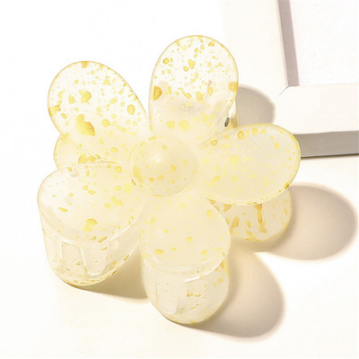 NOU Moda Coreeană Culoarea Bomboanelor Floare Ac de păr Arc Acrilic Agrafe mari pentru gheare de păr pentru femei Fete Accesorii pentru păr Cadouri